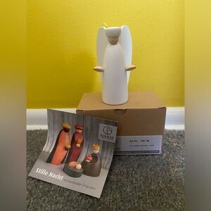 Köhler White Angel Figurine from Germany